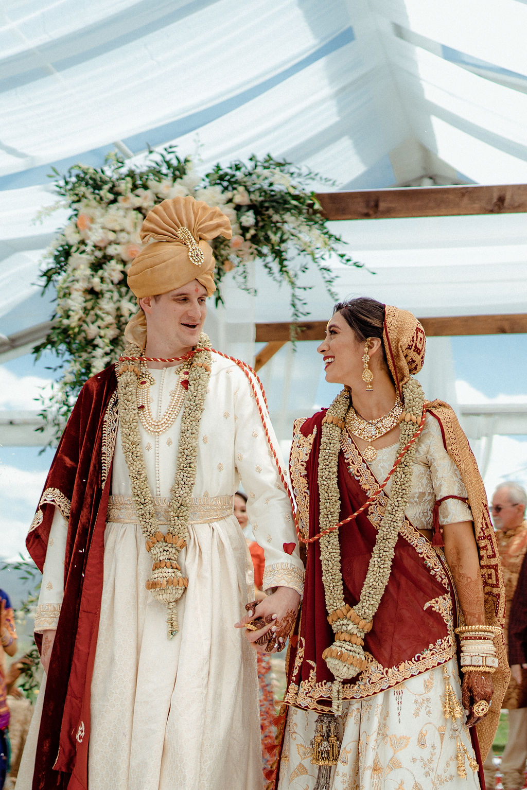 Zoran and Priya's Indian wedding at Viceroy Snowmass Colorado by By The West