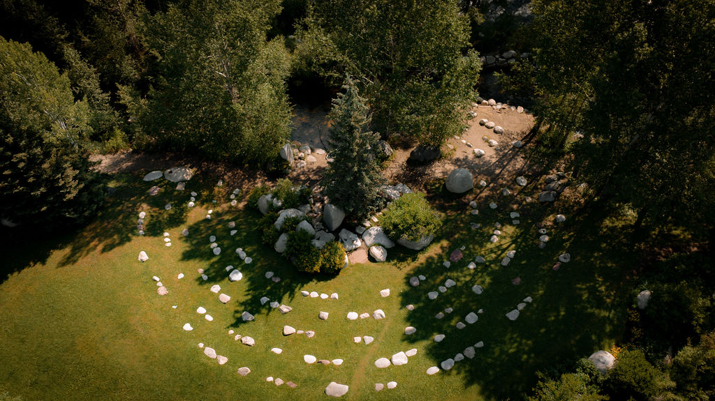 Wedding at John Denver Sanctuary and Sound Garden Aspen Colorado by By The West